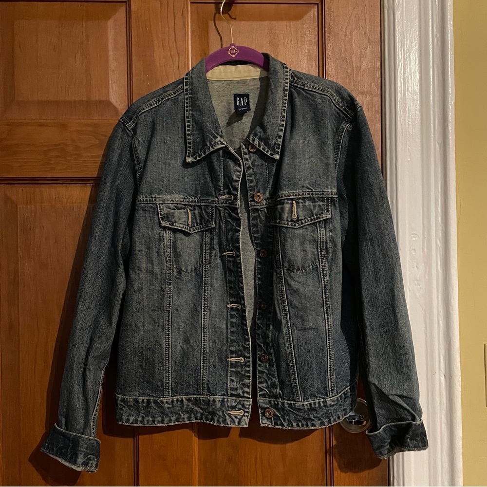 Women’s Vintage GAP Jean Jacket Dark Wash Denim